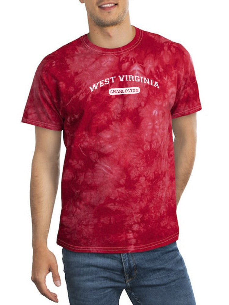 Charleston West Virginia Tie Dye Tee -SmartPrintsInk Designs