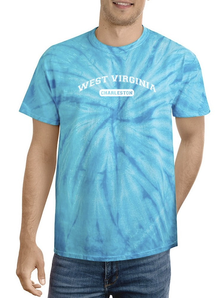 Charleston West Virginia Tie Dye Tee -SmartPrintsInk Designs