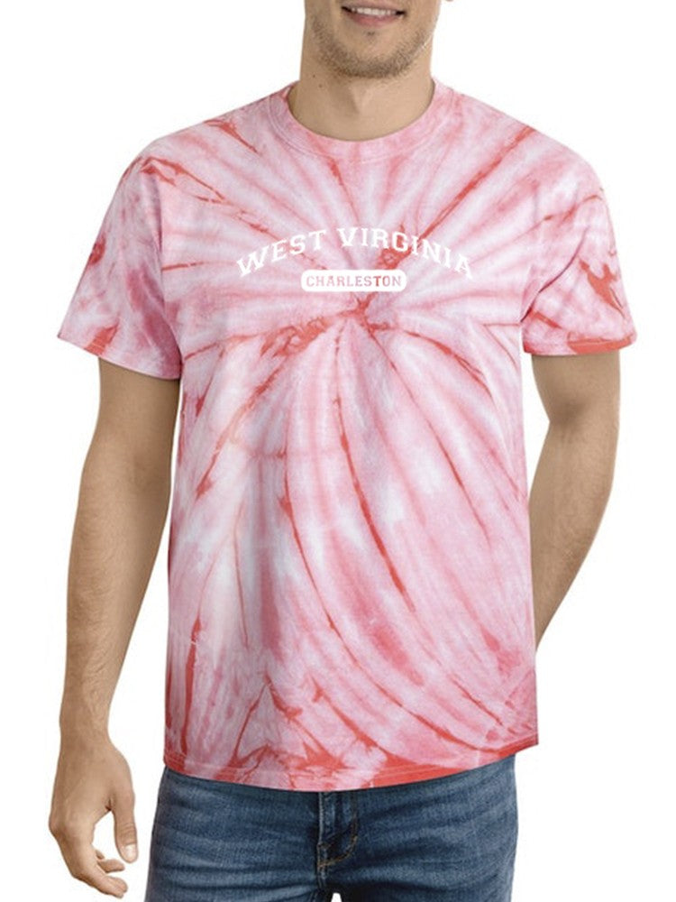 Charleston West Virginia Tie Dye Tee -SmartPrintsInk Designs