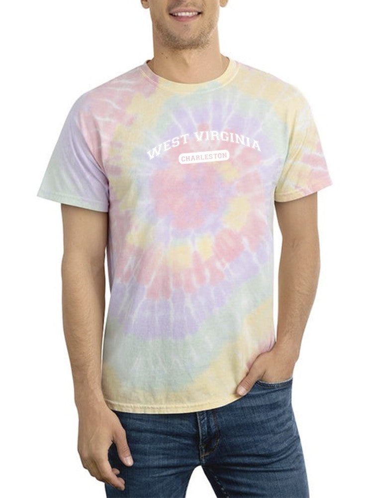 Charleston West Virginia Tie Dye Tee -SmartPrintsInk Designs