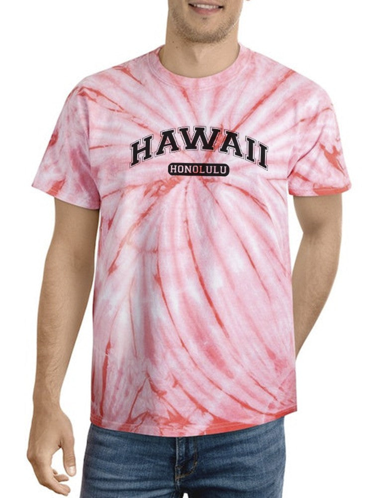 Hawaii Honolulu Tie Dye Tee -SmartPrintsInk Designs