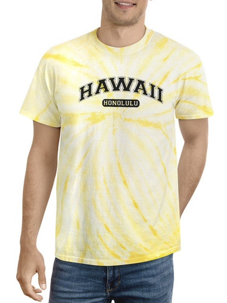 Hawaii Honolulu Tie Dye Tee -SmartPrintsInk Designs