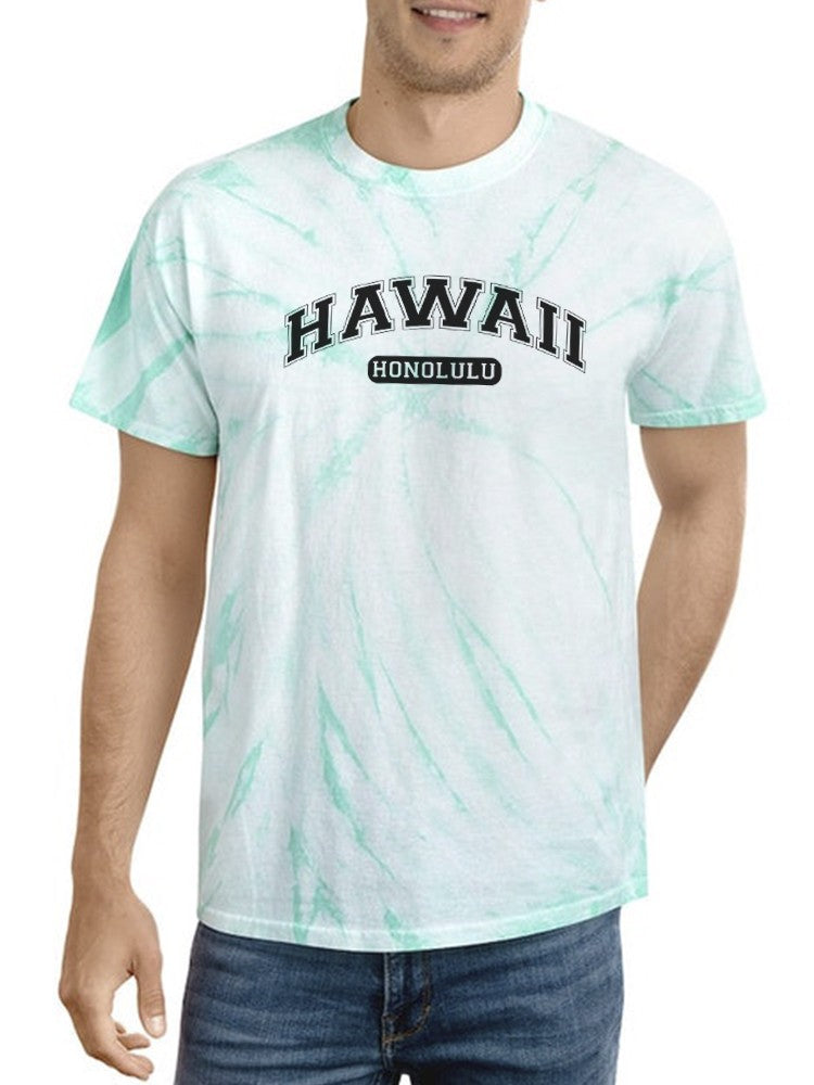 Hawaii Honolulu Tie Dye Tee -SmartPrintsInk Designs