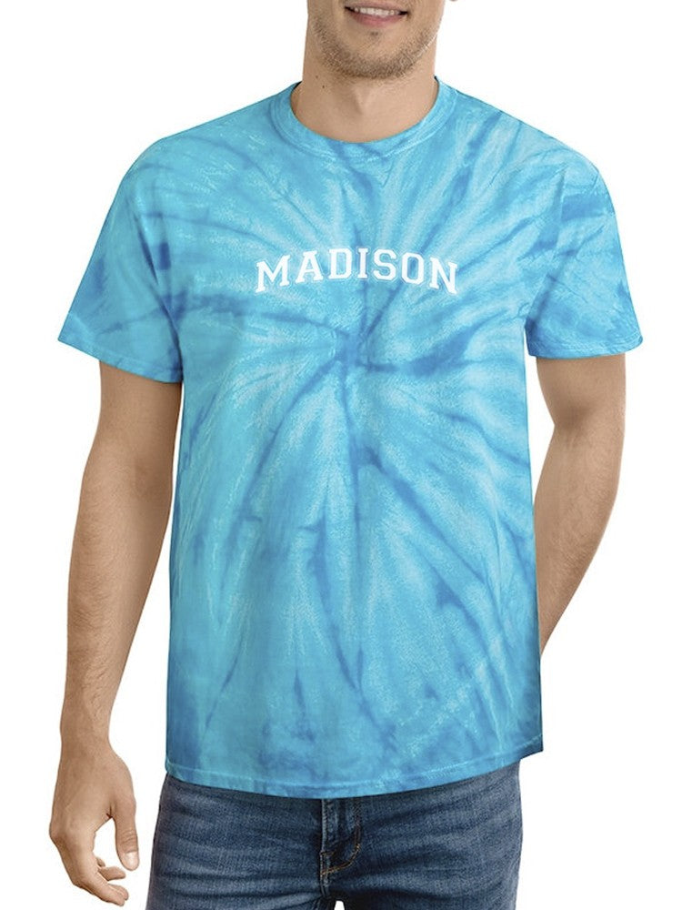 Madison. Tie Dye Tee -SmartPrintsInk Designs