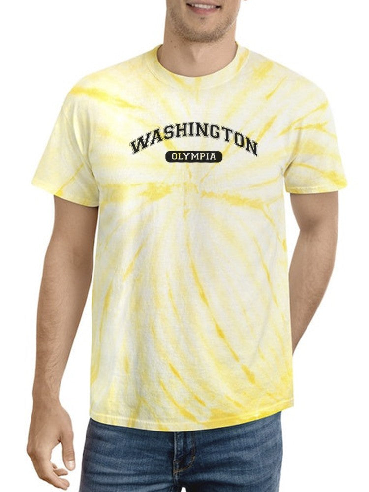 Washington Olympia Tie Dye Tee -SmartPrintsInk Designs