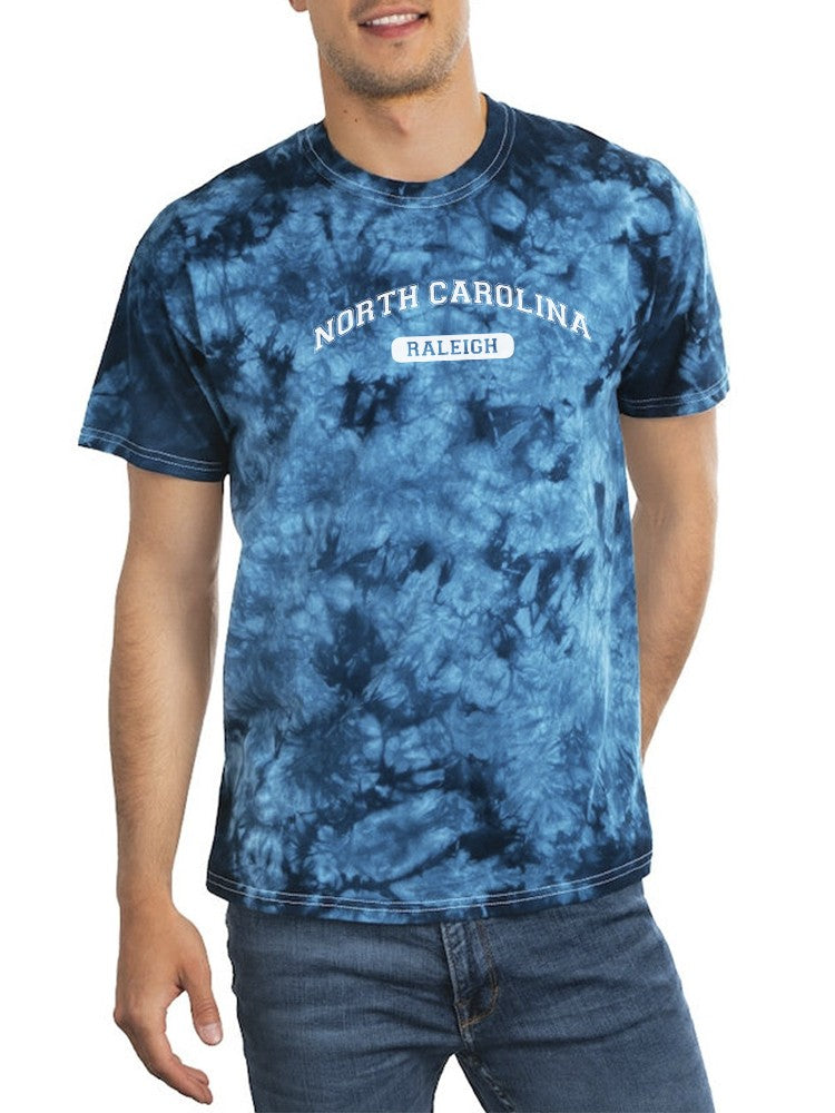 Raleigh Notrh Carolina Tie Dye Tee -SmartPrintsInk Designs