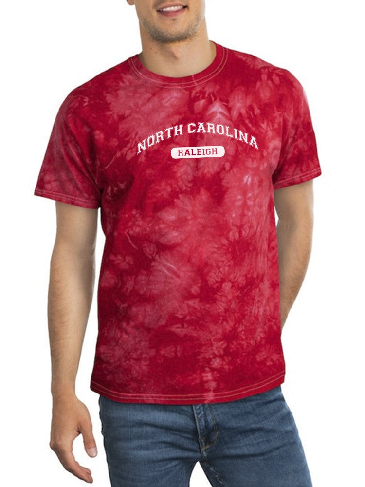 Raleigh Notrh Carolina Tie Dye Tee -SmartPrintsInk Designs