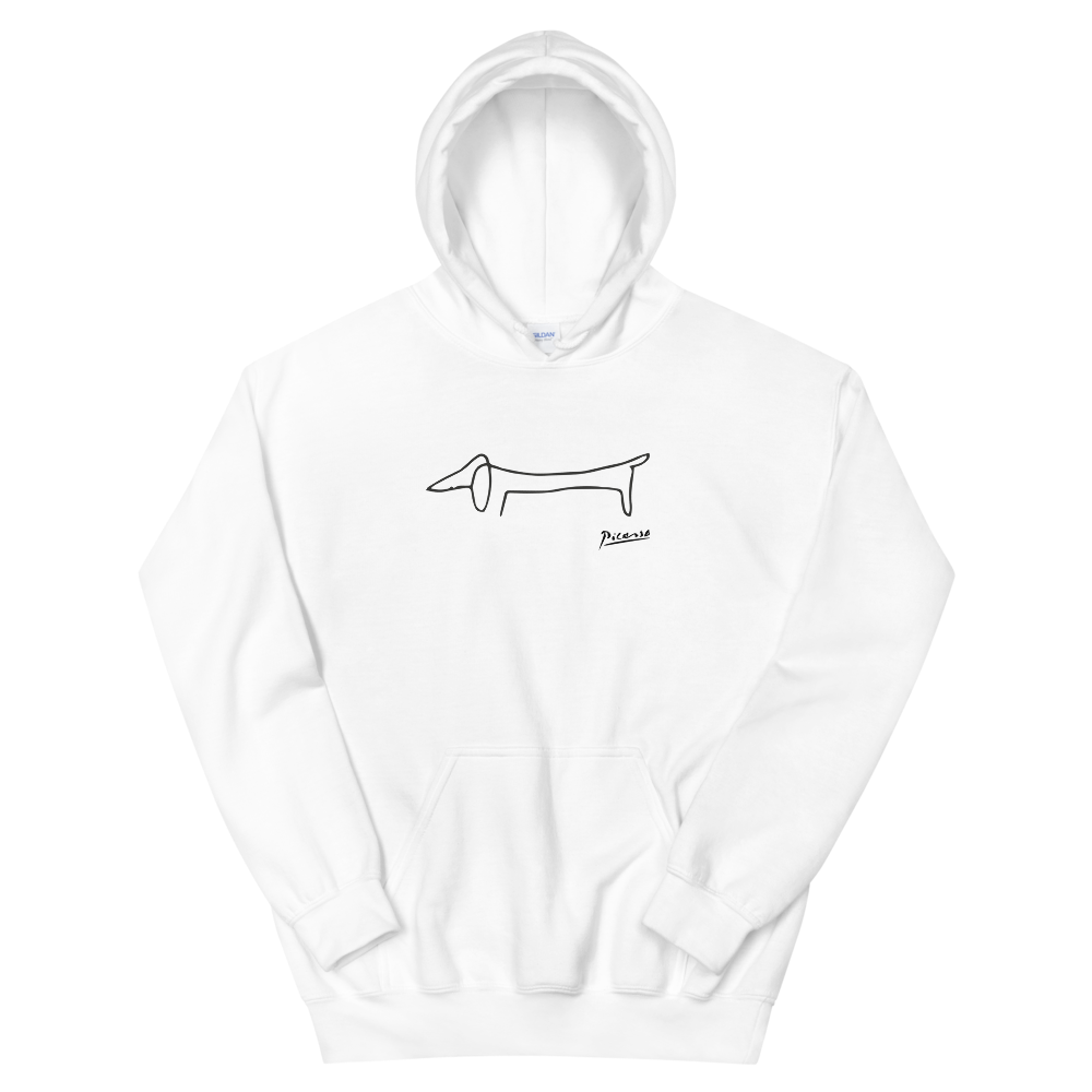 Pablo Picasso Dachshund Dog (Lump) Artwork Unisex Hoodie