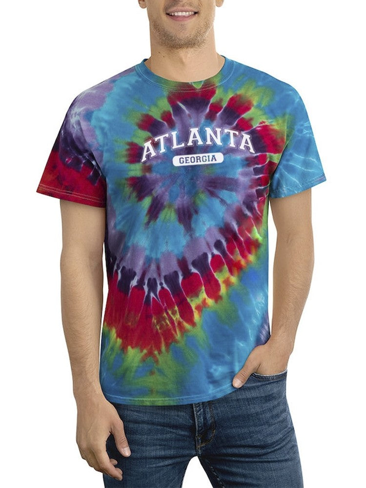 Georgia Atlanta Tie Dye Tee -SmartPrintsInk Designs