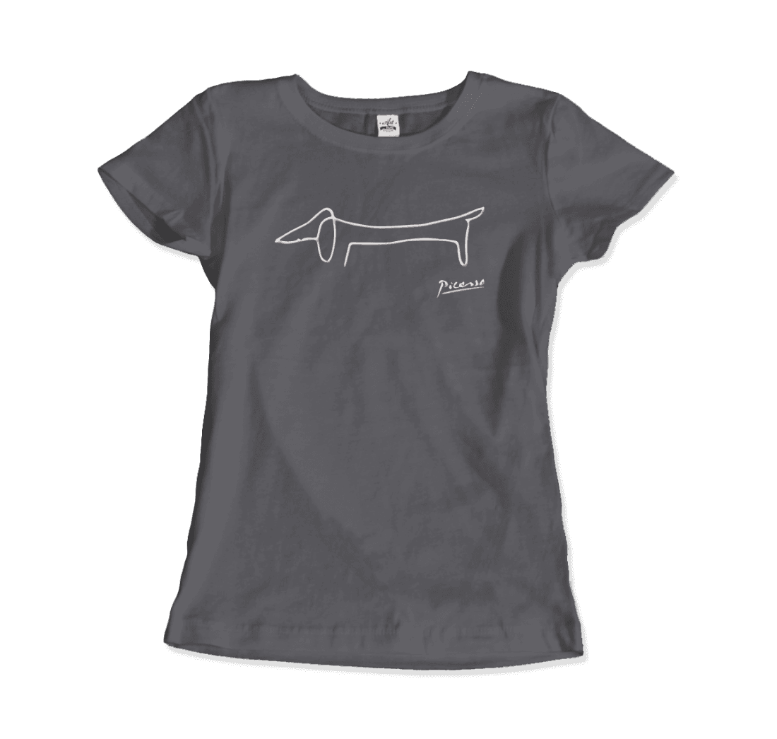 Pablo Picasso Dachshund Dog (Lump) Artwork T-Shirt