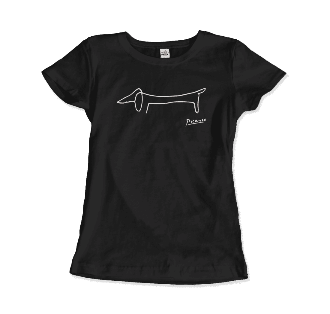 Pablo Picasso Dachshund Dog (Lump) Artwork T-Shirt