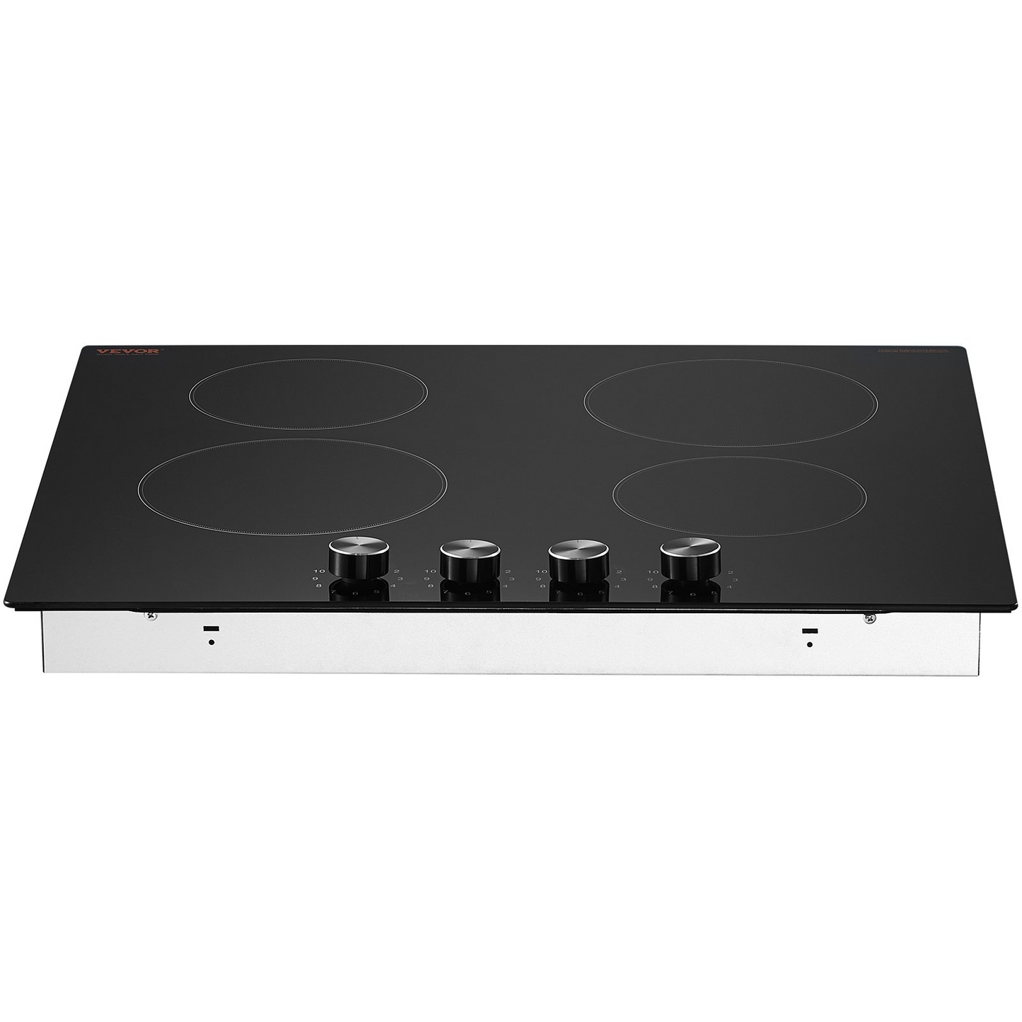 VEVOR Built-in Electric Cooktop Radiant Ceramic Cooktop 4 Burners 23.2x20.5 inch