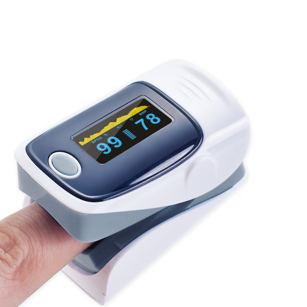 Fingertip Pulse Oximeter And Blood Oxygen Saturation Monitor With LED Display