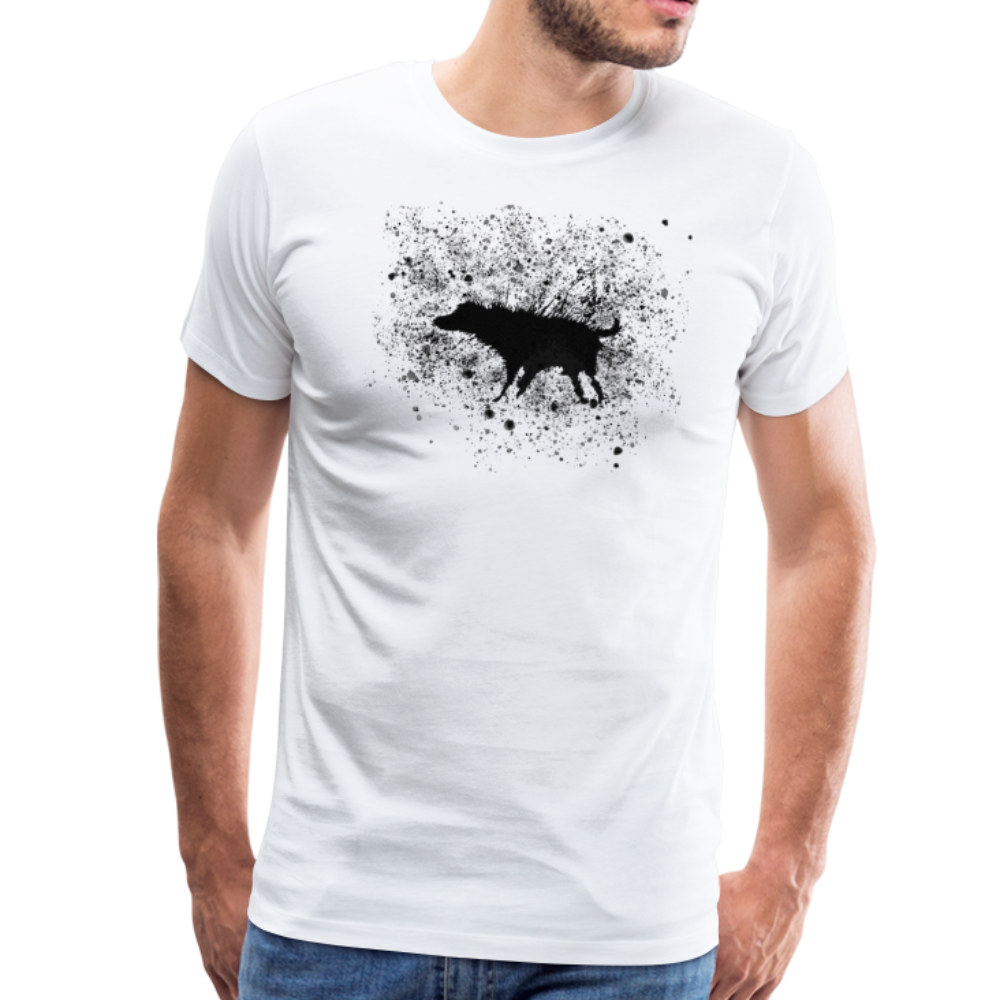 Banksy Wet Dog Splatter 2007 Street Art T-Shirt