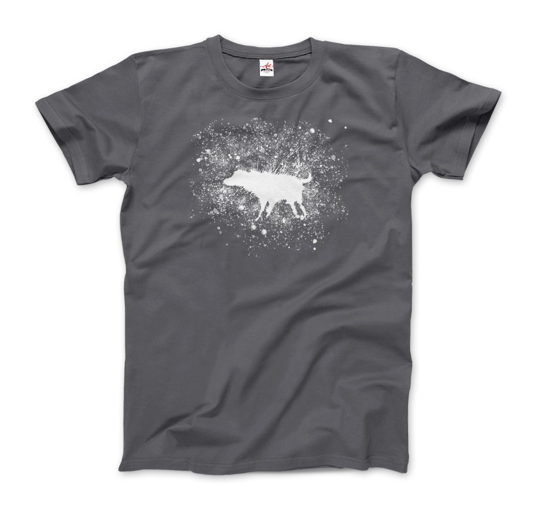 Banksy Wet Dog Splatter 2007 Street Art T-Shirt